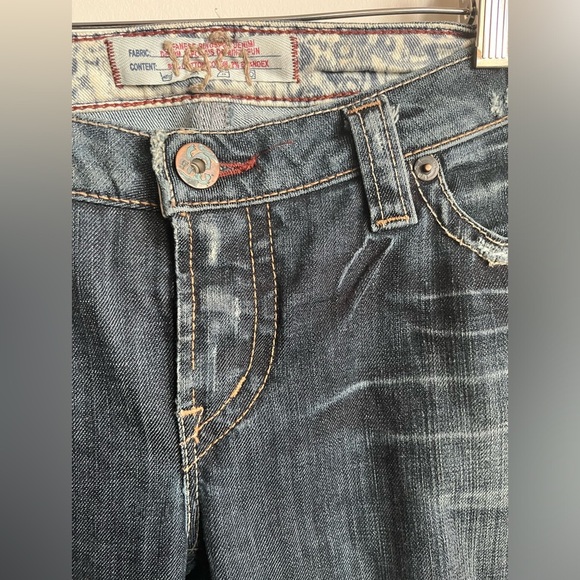 1921 Y2K Vintage Western Glove Works Jeans Size 31/34 - Picture 3 of 13